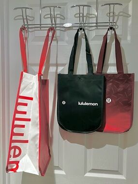 Set of 3 / Lululemon Reusable Bags